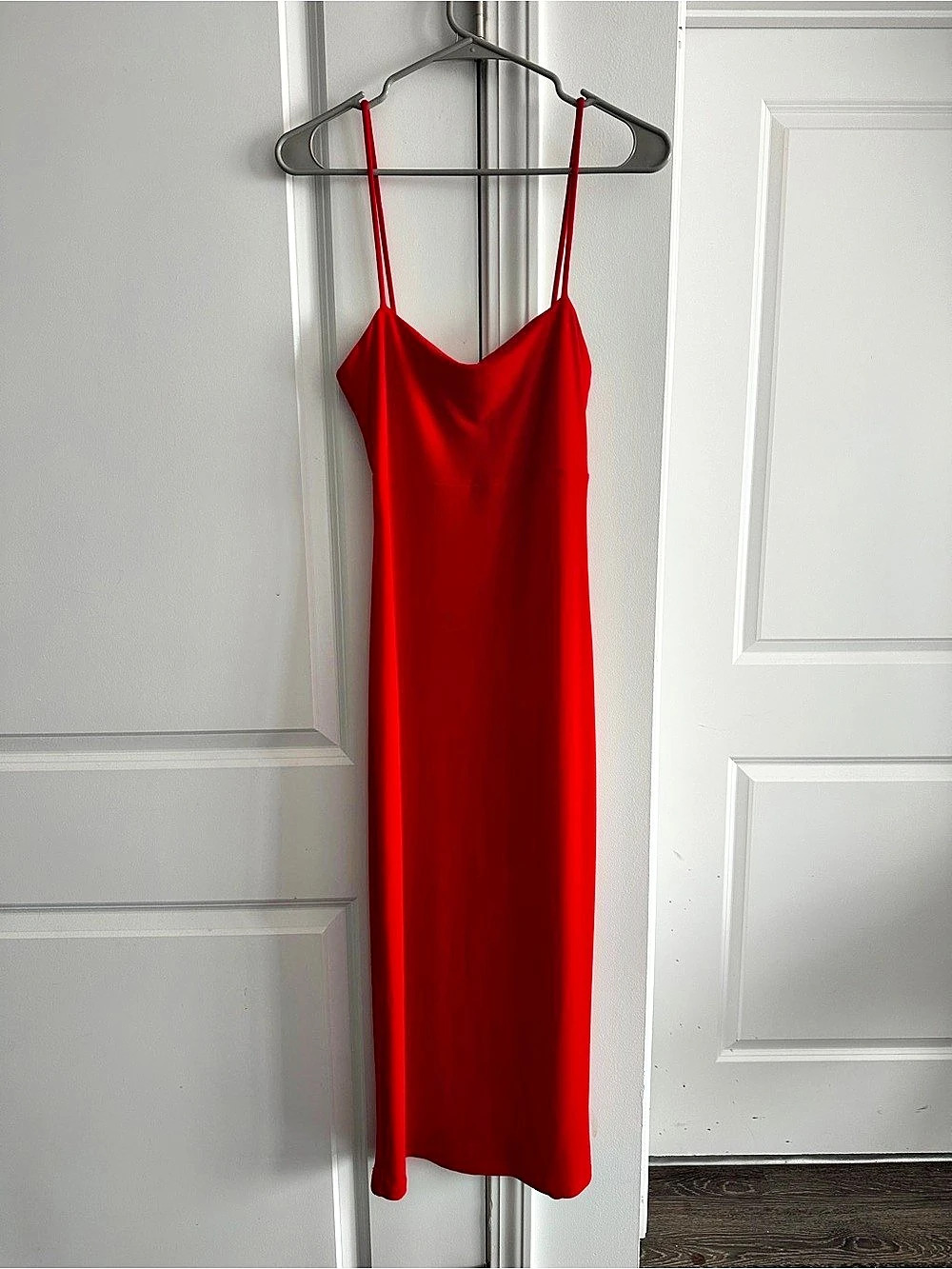 Nordstrom Leith Red Midi Dress